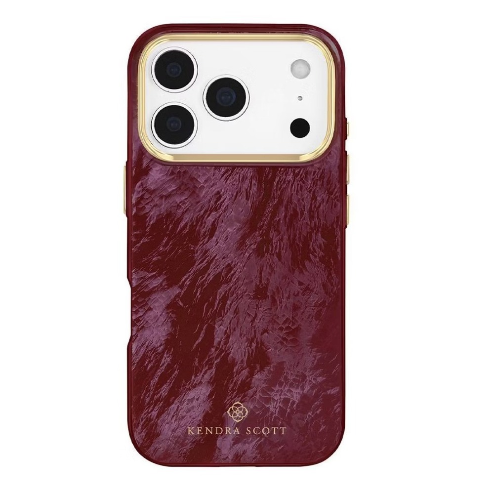 Kendra Scott Raspberry Pearl MagSafe iPhone 18 Pro / 17 Pro Case
